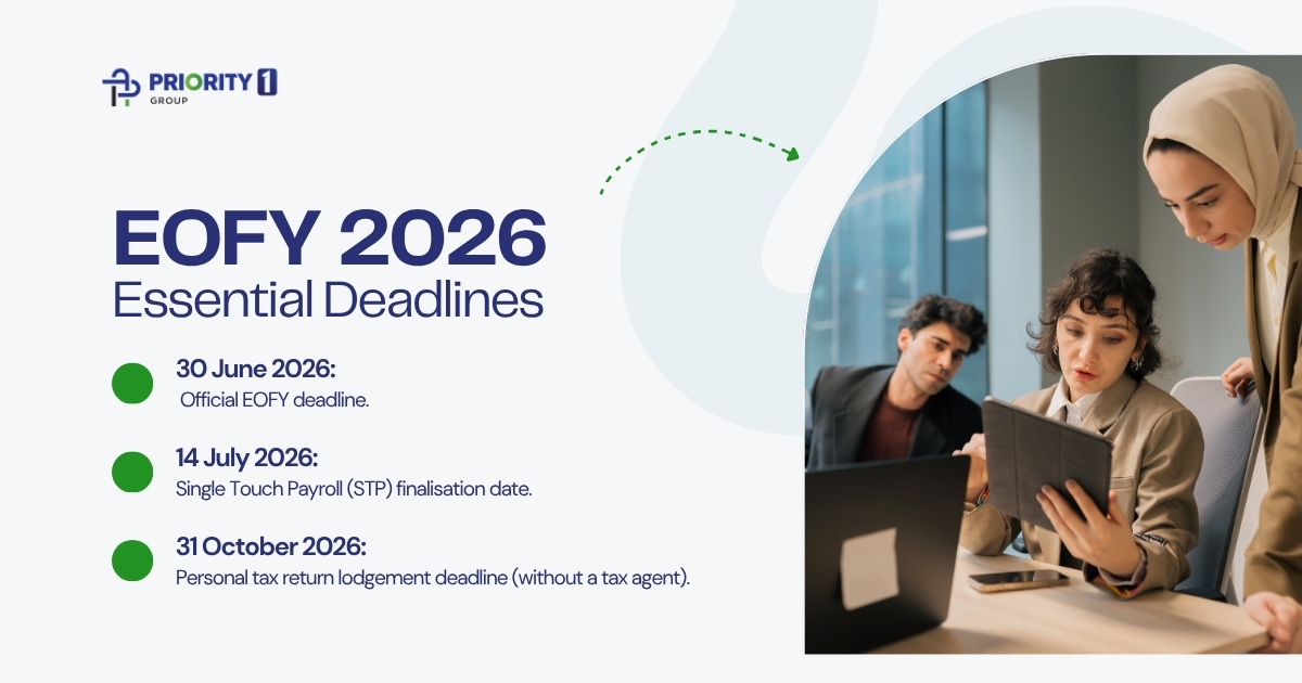 Your EOFY 2026 Guide: Key Deadlines and Tax Planning Tips 2 EOFY 2026 Essential Deadlines