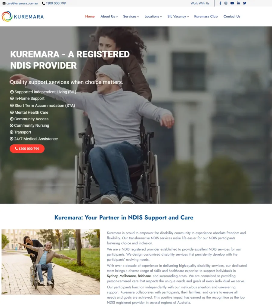 Kuremara NDIS Registered Provider
