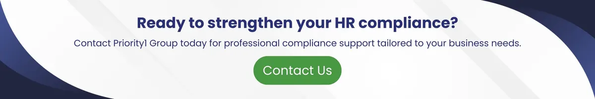  Ready to strengthen your HR compliance? Contact Priority1 Group today 
