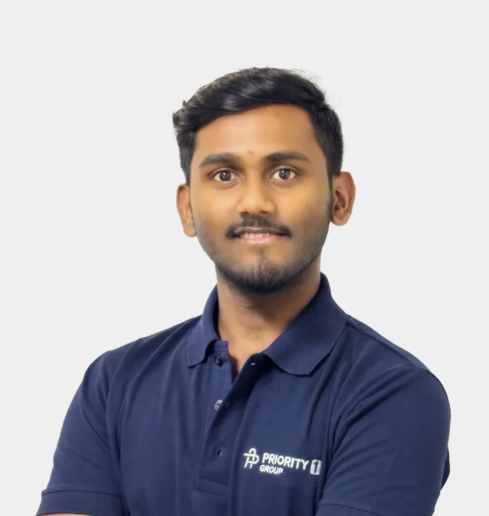 Darshan M HR Compliance Officer at Priority1 Group